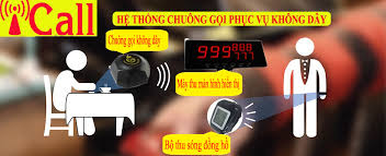 Bán chuông gọi phục vụ nhà hàng tại Nghệ An